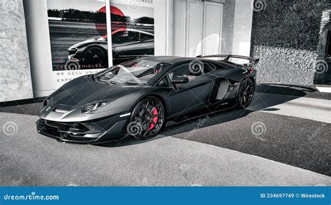 Lamborghini Aventador Matte Black