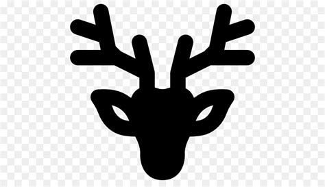 Free Reindeer Head Silhouette, Download Free Reindeer Head Silhouette ...