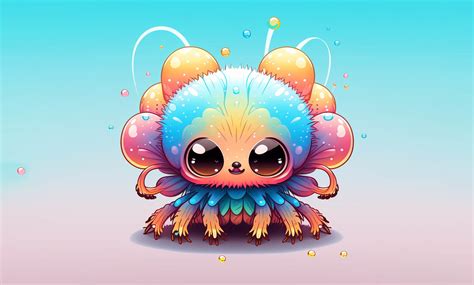 Cute Tarantula Kawaii Clipart Graphic by Poster Boutique · Creative Fabrica