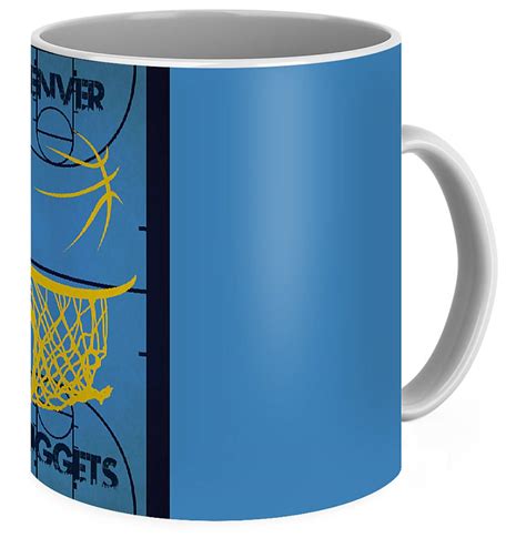 Denver Nuggets Court – Ceramic 11Oz 15Oz Coffee Mug - Kitchen Decor