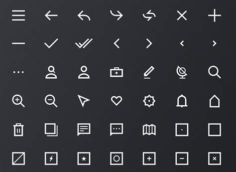 29 Of The Best Minimalist Icons For Web Design Projects