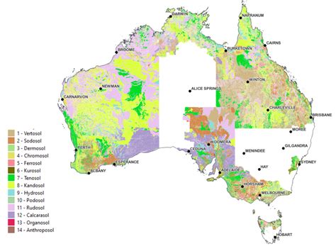 An Updated Australian Soil Classification Map | TERN Australia