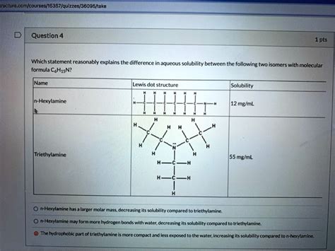 SOLVED: Question 4 pts Which statement reasonably explains the ...