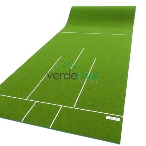 Short Indoor Bowls Mat (Verdemat Valuemat Fast) • Allied Sports & Leisure Ltd.