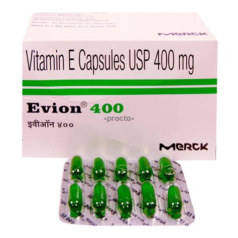 Evion 400 mg Capsule - Uses, Dosage, Side Effects, Price, Composition ...