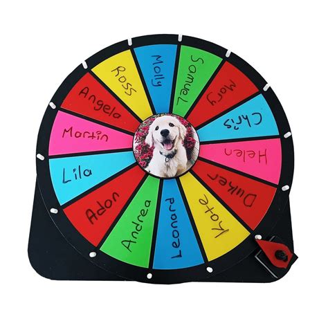 Prize Wheel Wheel of Fortune Spinning Wheel Dry Erase Spin - Etsy