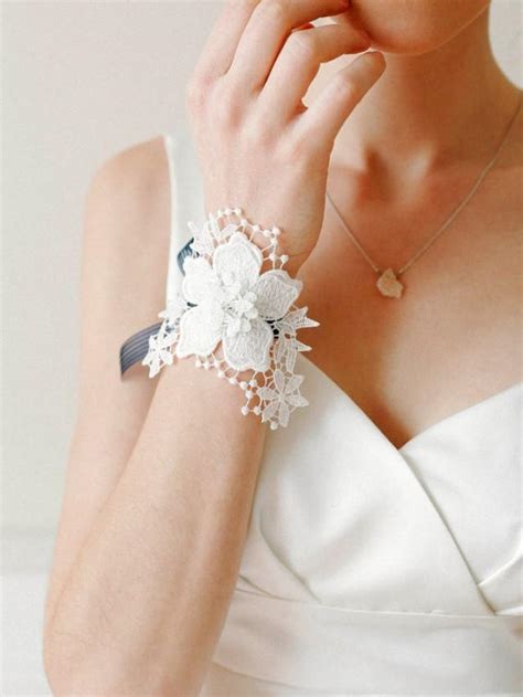 Wedding Corsage Decorated With White Flower #2261702 - Weddbook