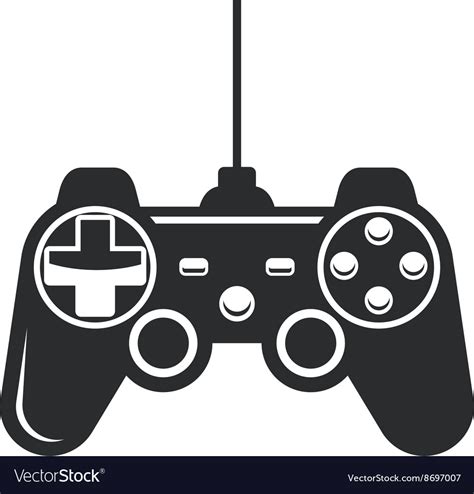 Gamepad icon - joystick for game console Vector Image