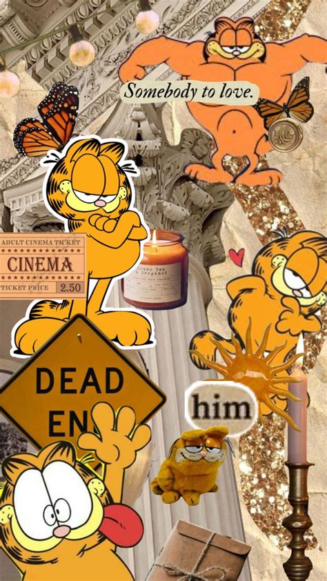 Check out Memsrise's Shuffles #garfield 😘😘😘 | Cartoon wallpaper iphone ...