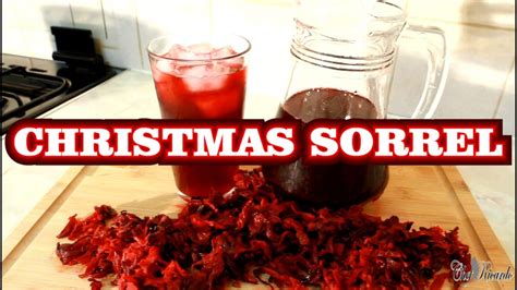 Jamaican Sorrel Drink For Christmas Sorrel| Recipes By Chef Ricardo - YouTube