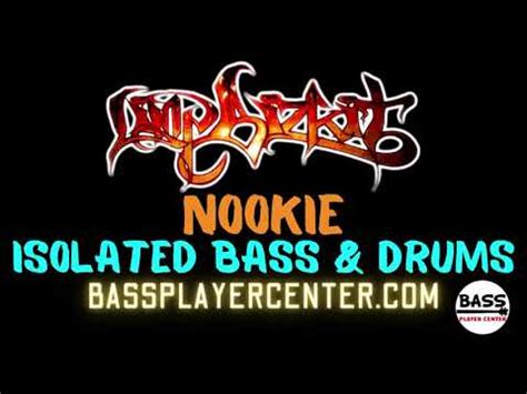 Limp Bizkit - Nookie - Isolated Bass Guitar & Drums - Bass Player Center