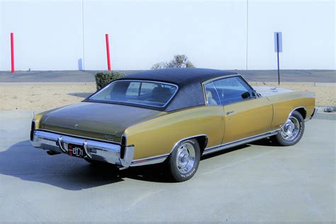 1970 CHEVROLET MONTE CARLO SS - Rear 3/4 - 237138