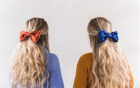 DIY Silk Hair Bow - The House That Lars Built