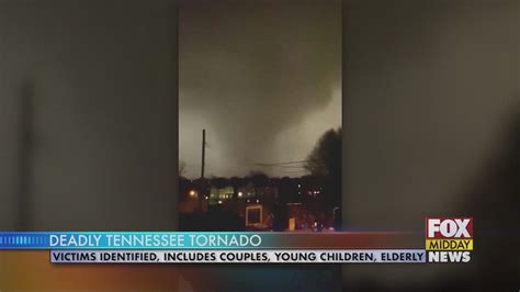 Victims of the Deadly Tennessee Tornadoes Identified - WFXB