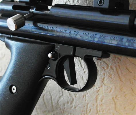 Crosman 2240 Mods & Tuning: Custom Trigger - Anodised Aluminium