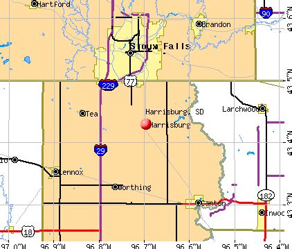 Harrisburg, South Dakota (SD 57032) profile: population, maps, real ...