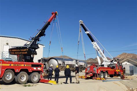 LACoFD Trains 12 New USAR Heavy Rescue Technicians - Fire Department