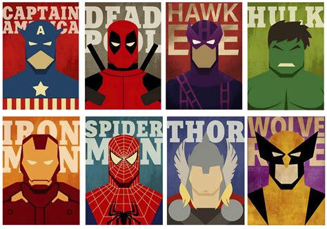 Marvel Poster Pack – Drapster