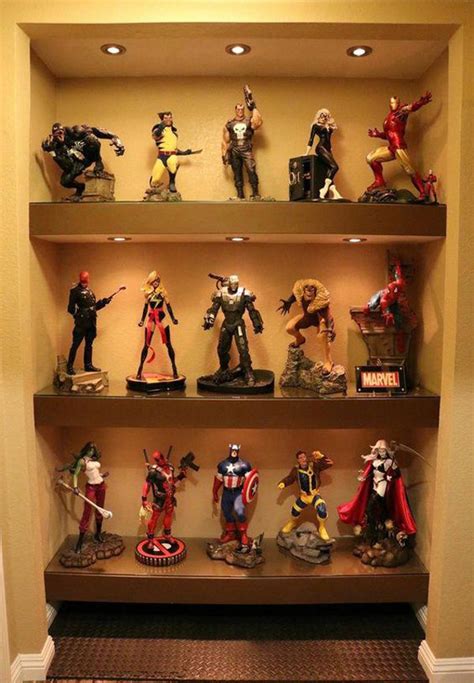 30 Amazing Action Figure Display Ideas To Your Hobbies | HomeMydesign