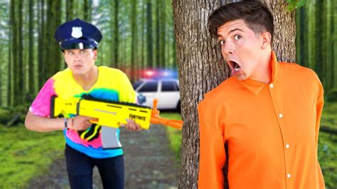 NERF Prison Escape Challenge! (Funny) - YouTube