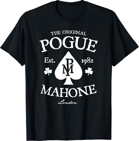 Amazon.com: The Pogues Official Spade T-Shirt : Clothing, Shoes & Jewelry