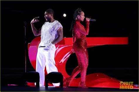 Alicia Keys Joins Usher During Super Bowl 2024 Halftime Show, Performs ...