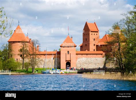 Trakai Island Castle, Trakai, Lithuania Stock Photo - Alamy