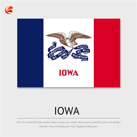 Iowa Flag | Customize Your Flag with C&S High Quality