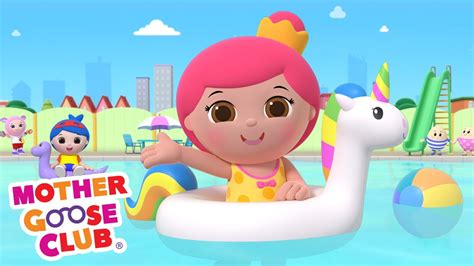 Swimming | Mother Goose Club Cartoons #NurseryRhymes - YouTube