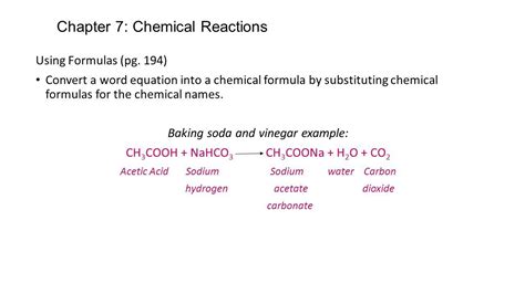 Amazing Word Equation For Baking Soda And Vinegar What Is Magnitude Of ...