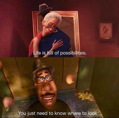 Soul - Movie Quotes | Pixar movies quotes, Pixar quotes, Soul movie