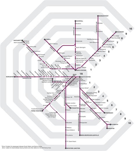 Mbta Commuter Rail Map - United States Map