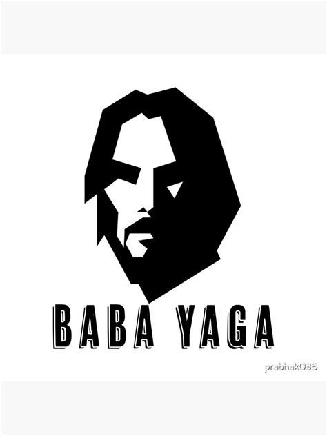 "JOHN WICK - BABA YAGA" Poster for Sale by prabhak036 | Redbubble