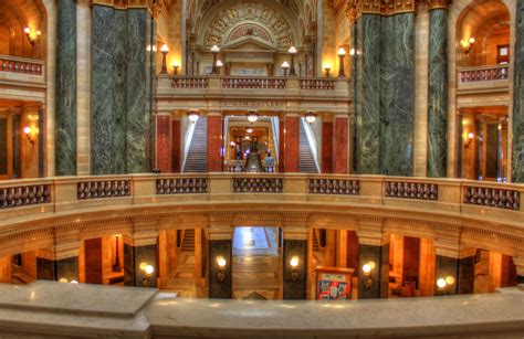 2nd floor of the Capital Building in Madison, Wisconsin image - Free stock photo - Public Domain ...