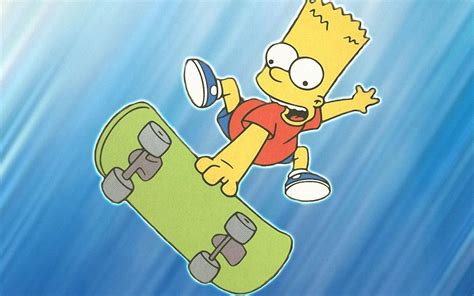 Bart Simpson Skateboarding Game