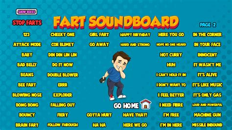 FART SOUNDS SOUNDBOARD