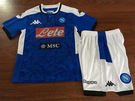 US$ 13.98 - 2019/20 Napoli Home Blue Kids Soccer Jersey - www.brfans.com