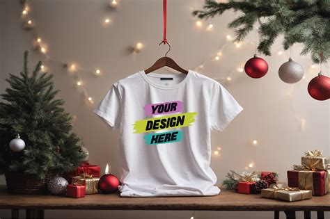 Christmas T-shirt Mockup Graphic by MockstarStudio · Creative Fabrica