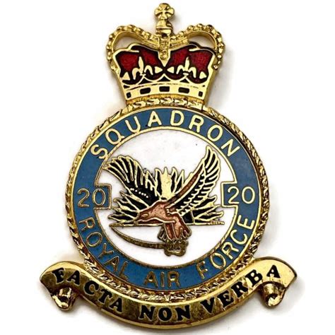 20 Squadron Royal Air Force PLAQUE Badge RAF