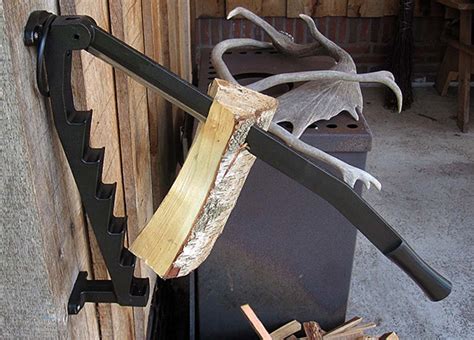 Stikkan Wall-Mounted Kindling Wood Splitter | werd.com