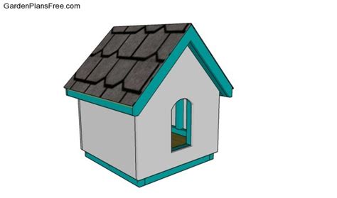 Small Dog House Plans | Free Garden Plans - How to build garden projects