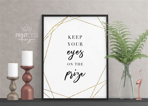 Keep your Eyes on the Prize Gold Geometric Print 8x10 Digital | Etsy | Gold geometric, Online ...