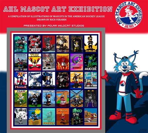 AHL MAX Mascot Collage (Updated) — Weasyl