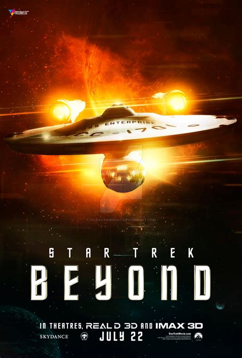 Star Trek Beyond Poster by HildaCarmonaT on DeviantArt