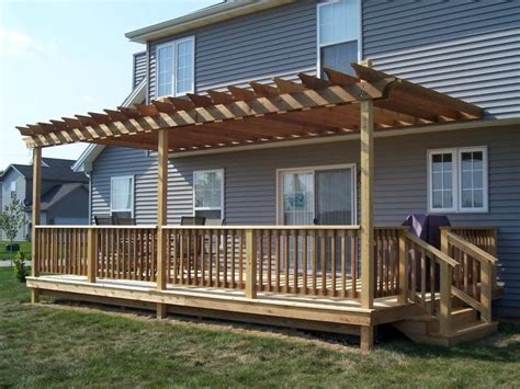 Gorgeous Pergola On Deck - http://www.tombeleveradio.com/gorgeous-pergola-on-deck/ : #DeckIdeas ...