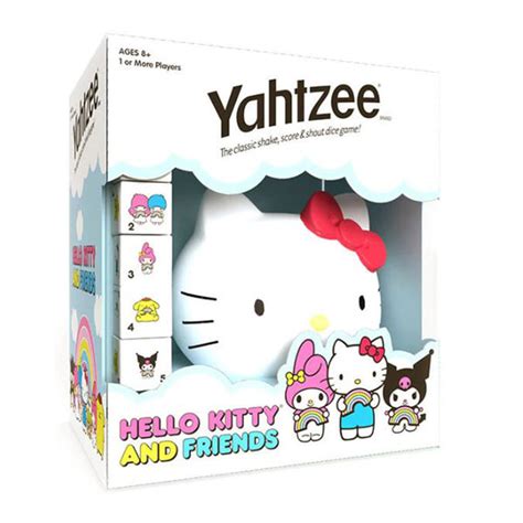 USAopoly Yahtzee Hello Kitty And Friends Set | Radar Toys