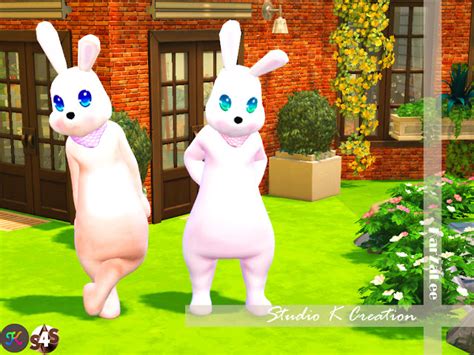 Sims 4 CC Bunny Outfit