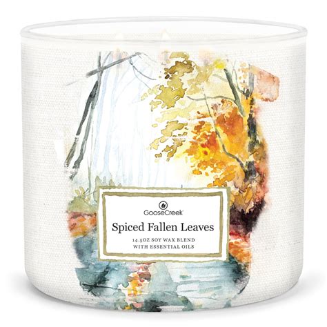 Cozy Autumn Vibes: Spiced Fallen Leaves 3-Wick Candle - Goose Creek – Goose Creek Candle