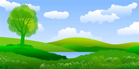 Nature landscape - Openclipart