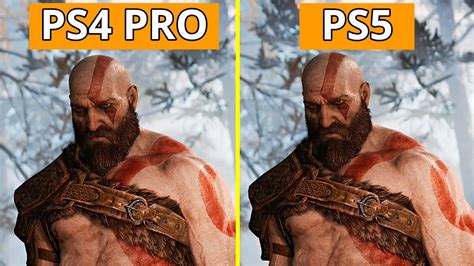 God of War PS5 Vs PS4 PRO Graphics Comparison 4K (PS5 Enhanced Mode) - YouTube